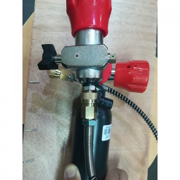 Botella aluminio para carga de rifle pcp