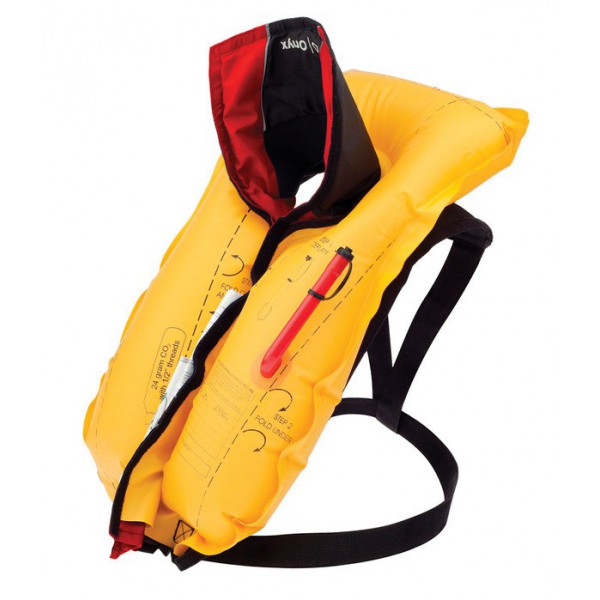Salvavidas Onyx M-24 - Manual Inflatable Life Jacket