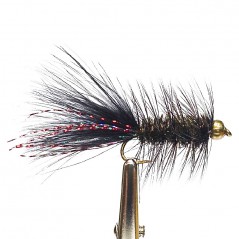 MOSCA WOOLLY BUGGER, PEA BLACK (S35)