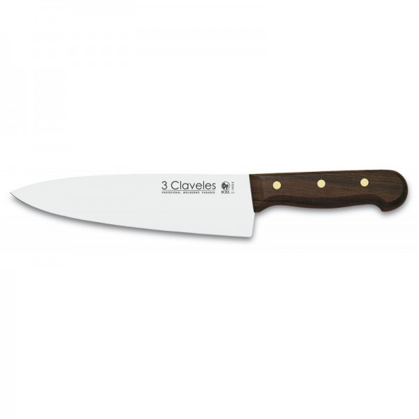 3 Claveles Cuchillo Cocinero 21 cm.