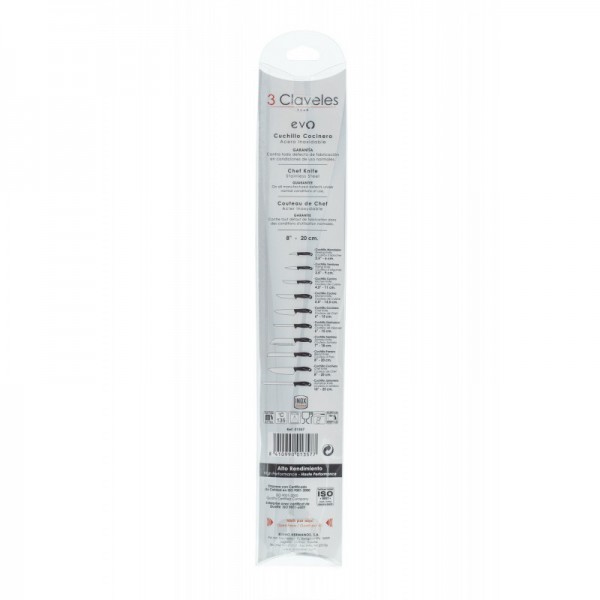 3 Claveles Cuchillo Evo 15 cm