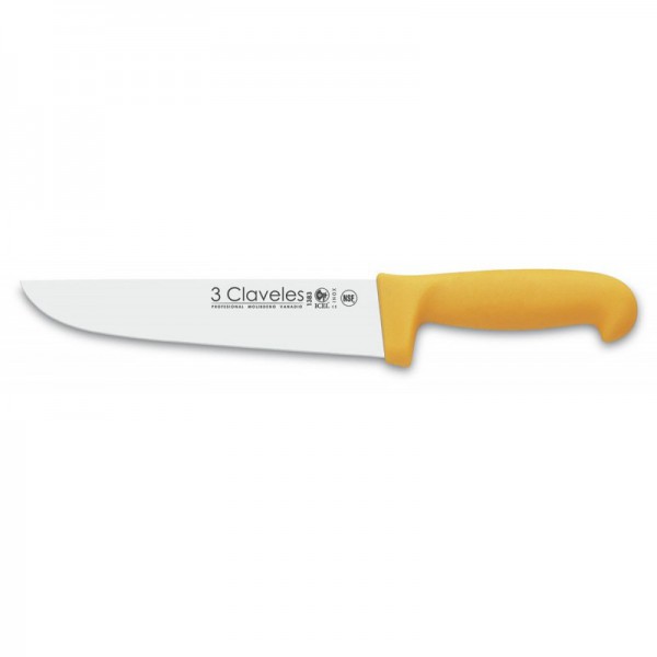 3 claveles cuchillo carnicero 22 cm
