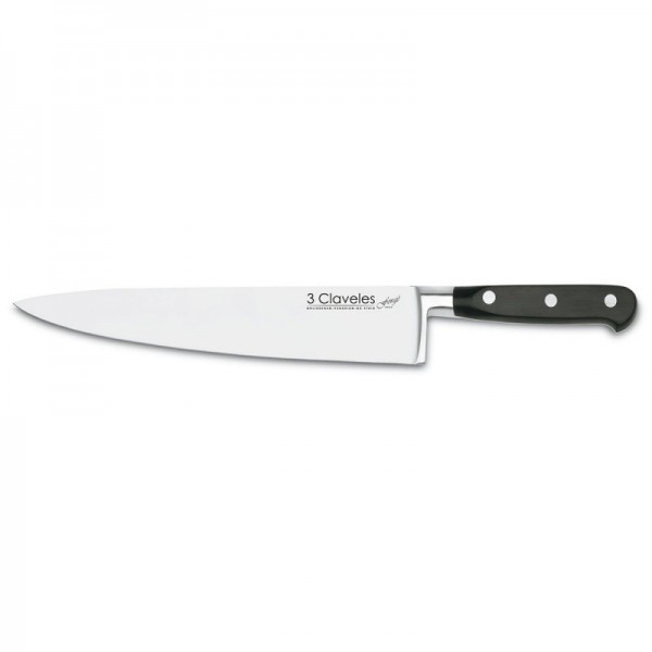 3 Claveles Cuchillo Cocinero Forge 25 cm