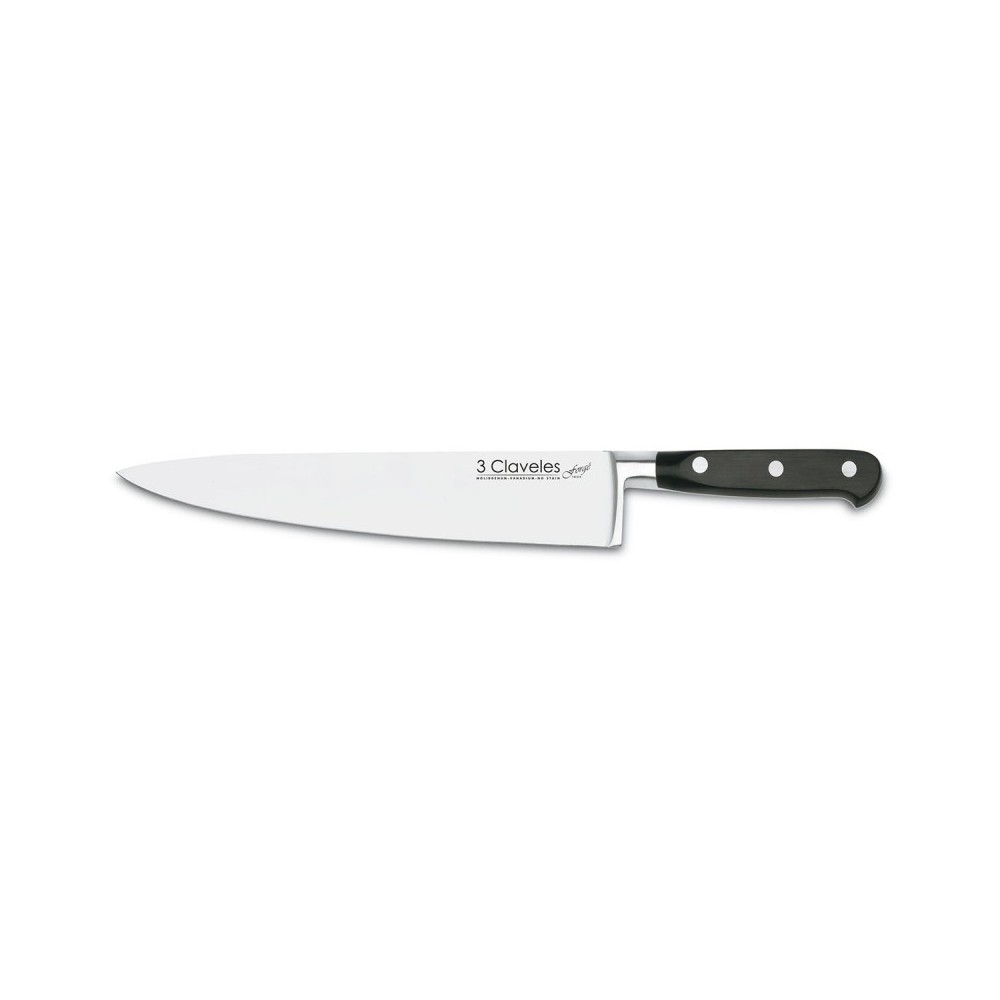 3 Claveles Cuchillo Cocinero Forge 25 cm