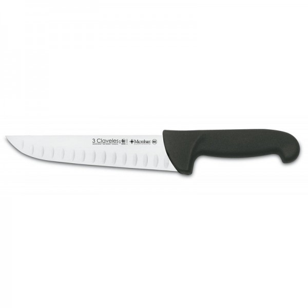 3 Claveles Cuchillo Carnicero Alveolado Proflex 20cm