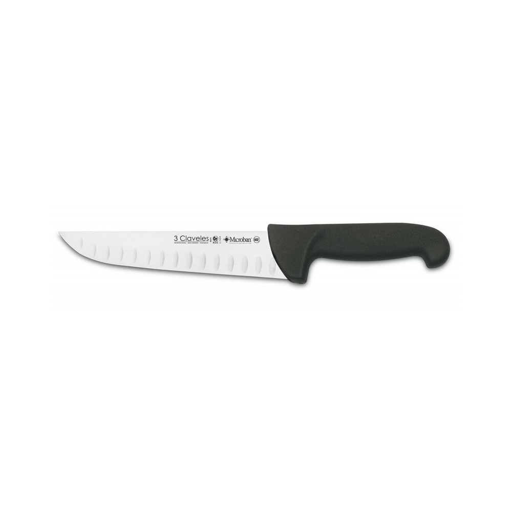 3 Claveles Cuchillo Carnicero Alveolado Proflex 20cm