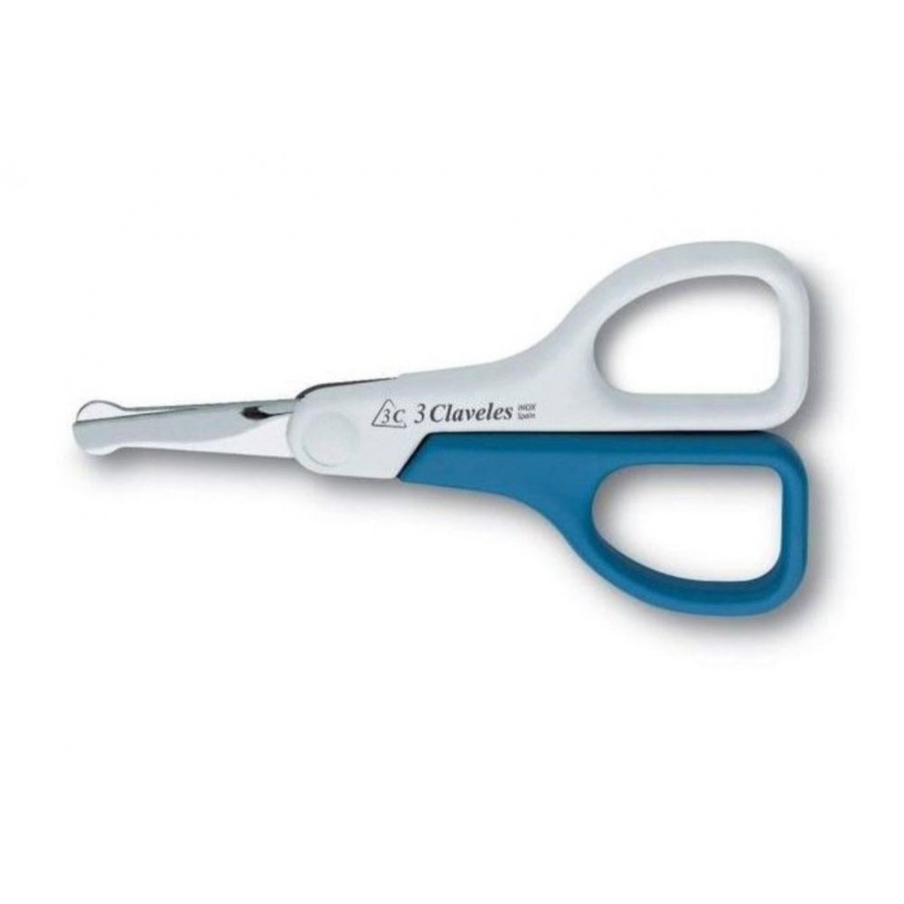 3 Claveles Tijera Uñas Bebé 9 cm