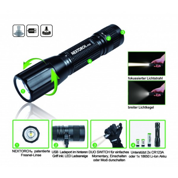 Linterna  Nextorch PA5 660L