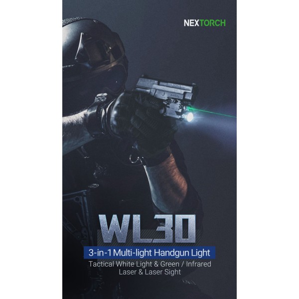 Linterna  Nextorch WL30  3en1 400L