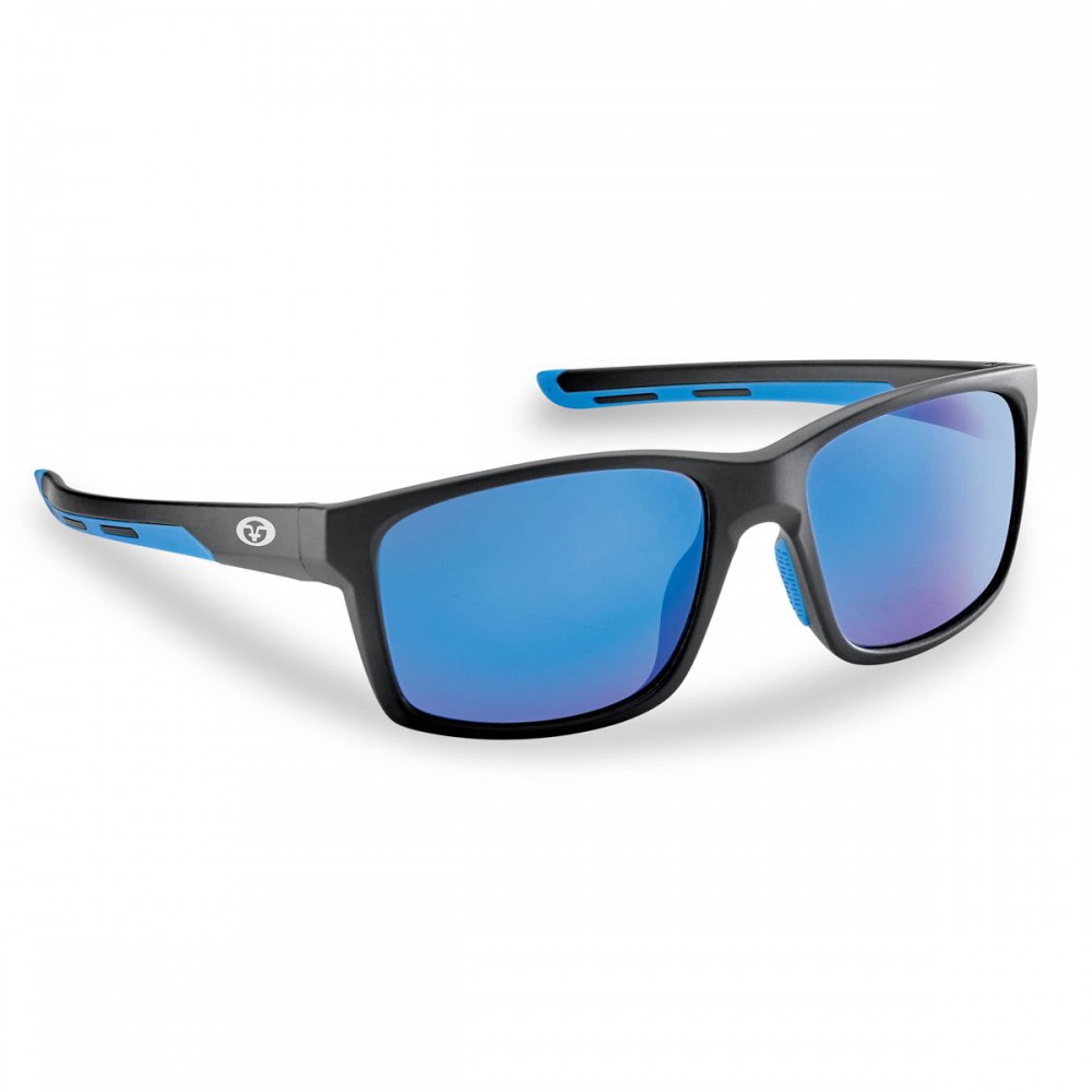 Lente Polarizado Freeline Matte Black Smoke-Blue Mirror