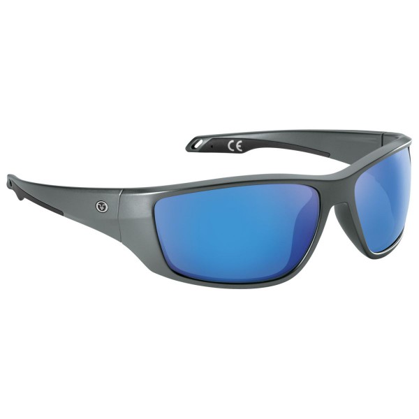 Lente Polarizado Carico Matte Gray Smoke-Blue Mirror