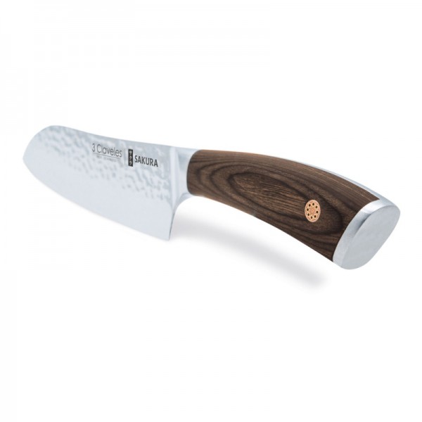 3 Claveles Cuchillo Santoku Sakura 17,5cm