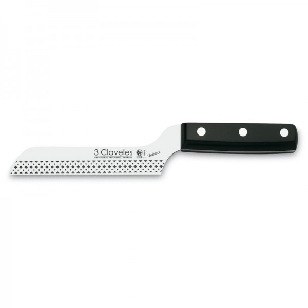 3 Claveles Cuchillo Queso Uniblock 12cm