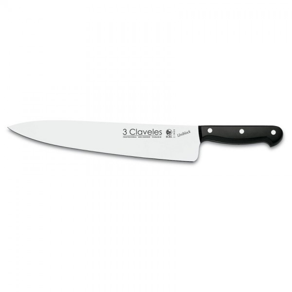 3 Claveles  Cuchillo Uniblock 18 cms.