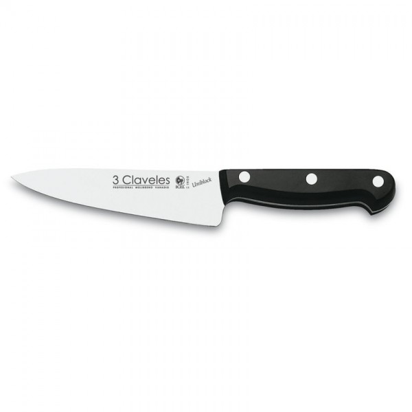 3 Claveles  Cuchillo Uniblock 13 cms.