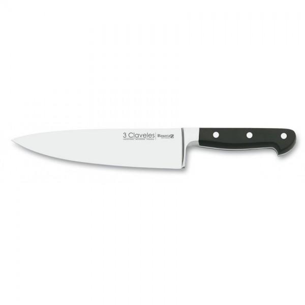 3 Claveles Cuchillo Cocinero Bavaria 25 cms.
