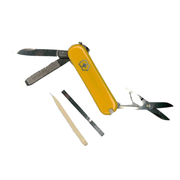 VICTORINOX NAVAJA CLASICA MINI AMARILLA 0.6223.8G