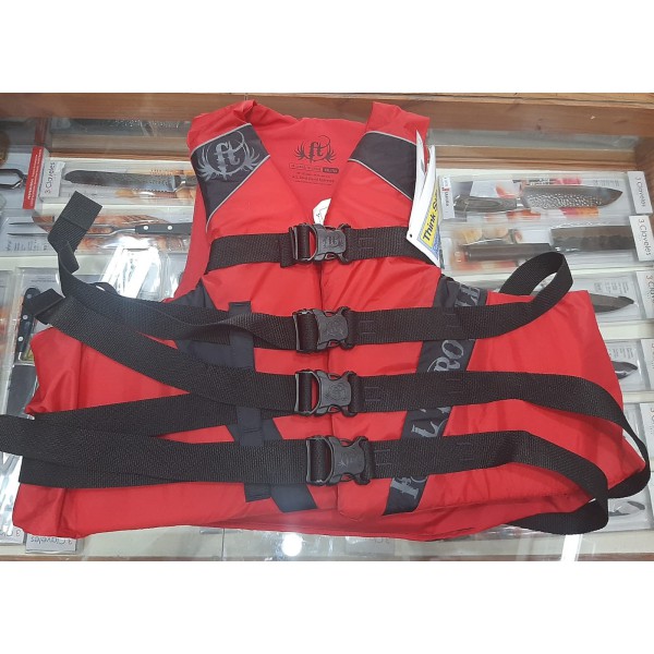 Salvavidas Adult Dual-Sized Nylon Red