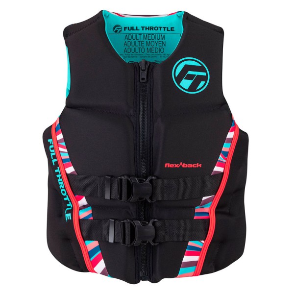 Salvavidas Full Throttle  WOMEN'S RAPID-DRY FLEX-BACK  PINK