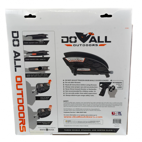 Doall Lanza platillos The Clay Cannon