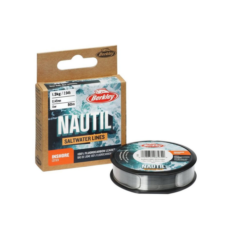 Berkley NAUTIL FCLeader 50m .25 Clear